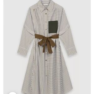 Maje | Shirtdress Olive Green
